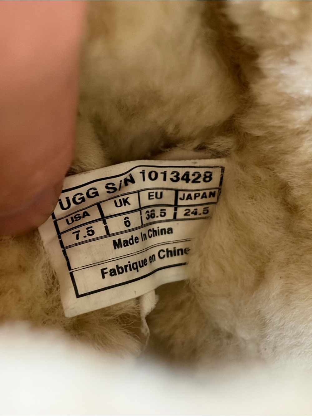 UGG Chestnut Suede Mid-Calf Shearling Boots - Picture 8 of 8